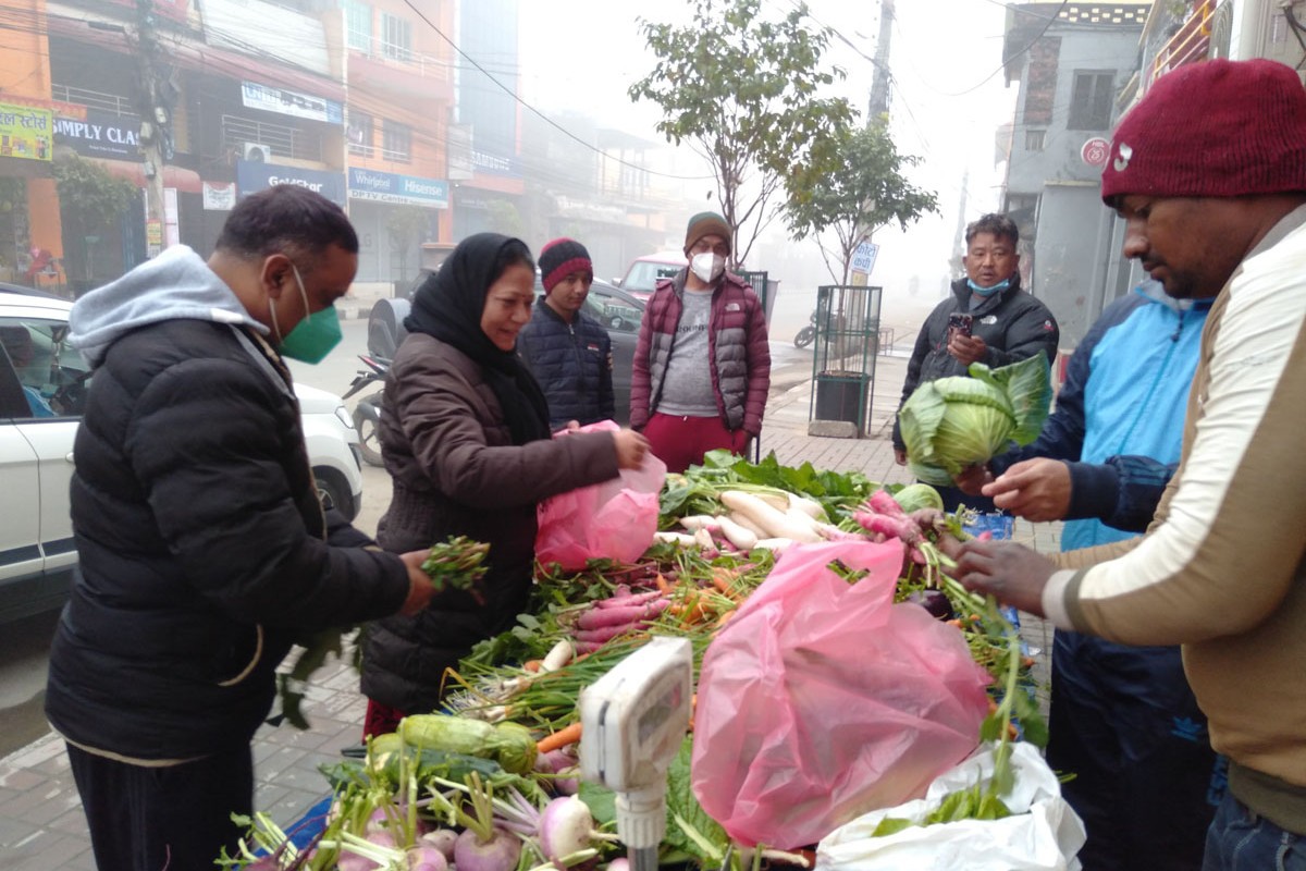 फेसबुकबाट अर्गानिक तरकारी बेच्दै आशा