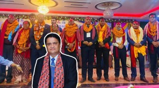 ३२५ बि टु को दाेस्राे भाइस डिस्ट्रिक गभर्नरमा नवराज न्यौपाने