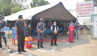 स्वास्थ्य मन्त्रालयका प्रवक्ता पुगे वेलहिया सिमा निरिक्षणमा