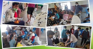 मानविय सेवामा  राष्ट्रिय जनमुक्ति पार्टी (फाेटाेफिचर)