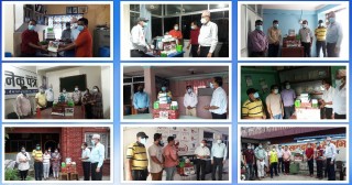 सञ्चारगृहमा बुटवल उद्योग बाणिज्य संघकाे स्वास्थ्य सामाग्री, समस्याबारे छलफल