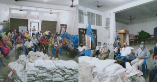 राष्ट्रिय जनमुक्ति पार्टीद्वारा बुटवलका ५० परिवारलाई राहात 