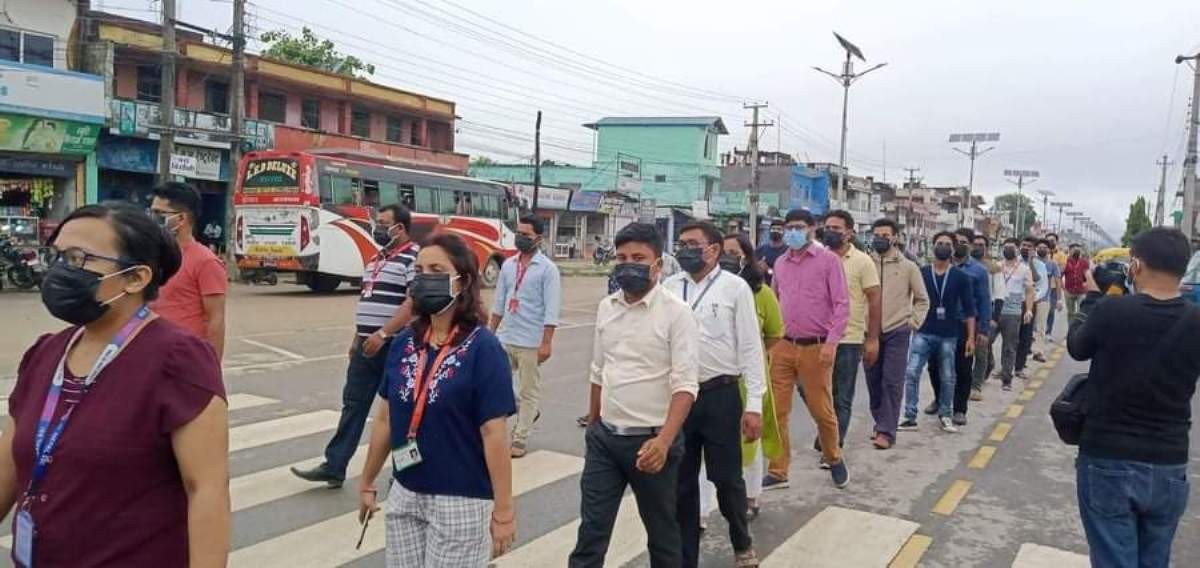 सामाजिक सुरक्षा कोष विरुद्ध बैंकका कर्मचारी आन्दोलित