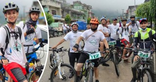 सकियाे बुटवल कोरा २०२१, साईक्लिङ च्यालेन्ज