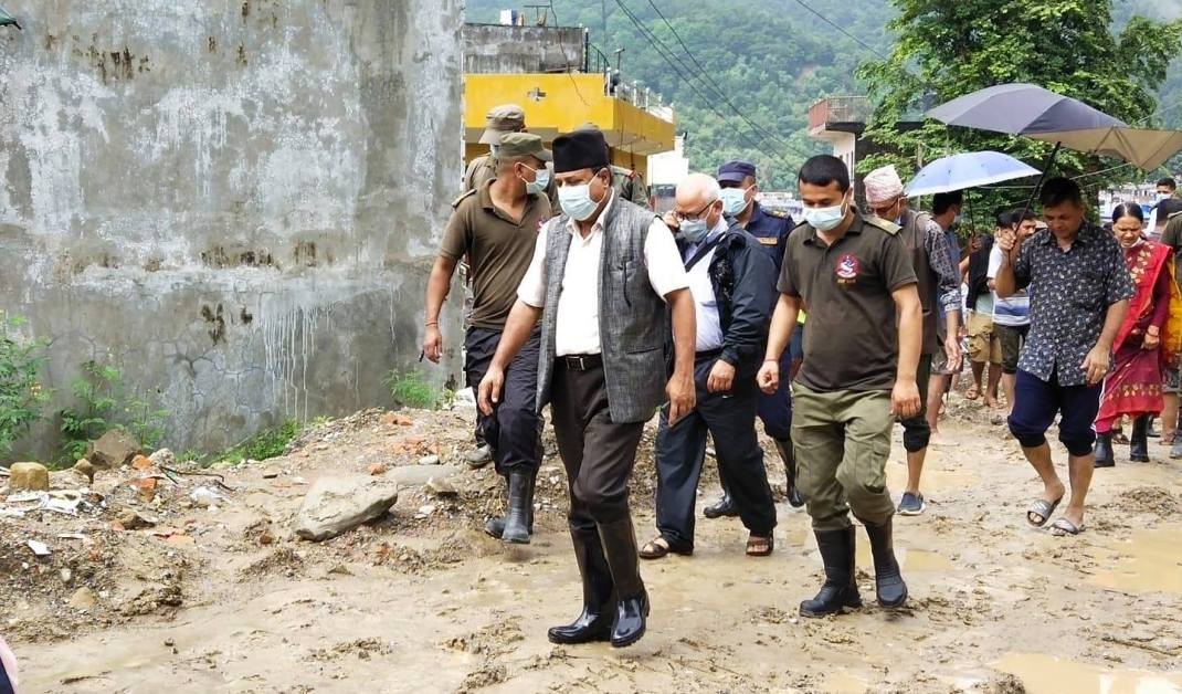 बुटवलको पहिरो नियन्त्रणका लागि विभिन्न क्षेत्रलाई जिम्मेवारी