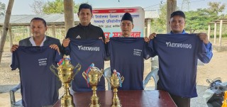 शनिबार खुल्ला तेक्वान्दो प्रतियोगिता