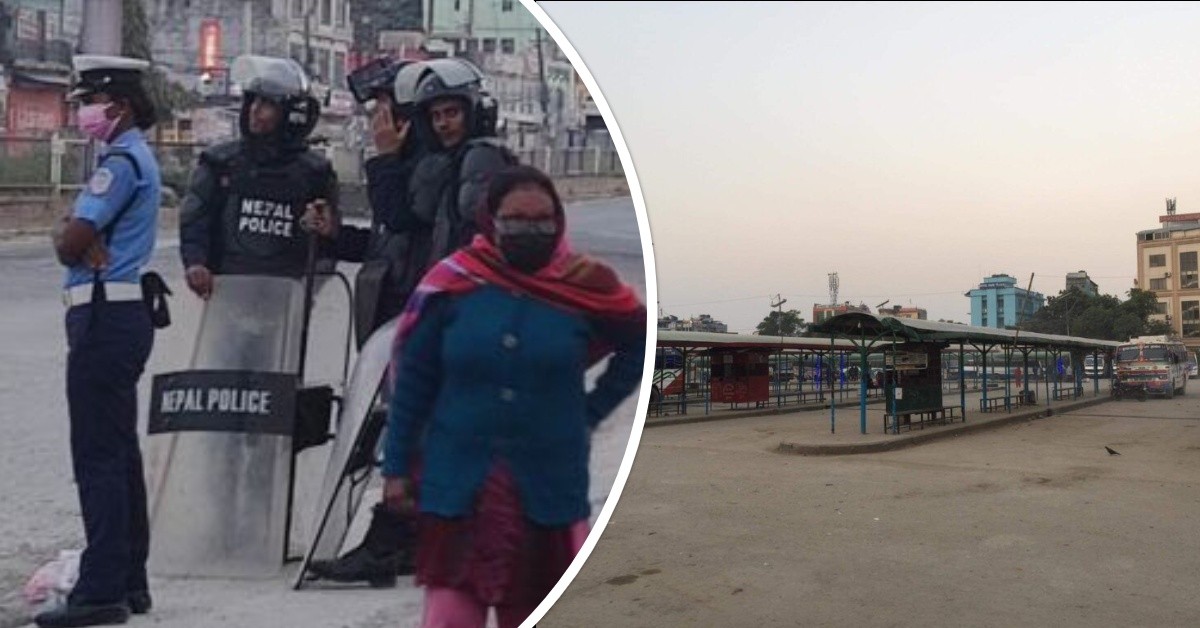 बन्दले बजार प्रभावित, सडकहरु सुनसान