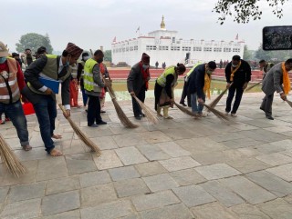 पर्यटन क्षेत्रबाट प्रभाबित लुम्बिनीका ७० कर्मचारीलाई ७ सय दिन रोजगार