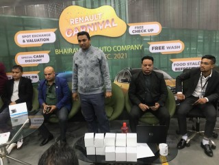 भैरहवामा  रेनोको एक्सचेन्ज कार्निभल मेला सुरु