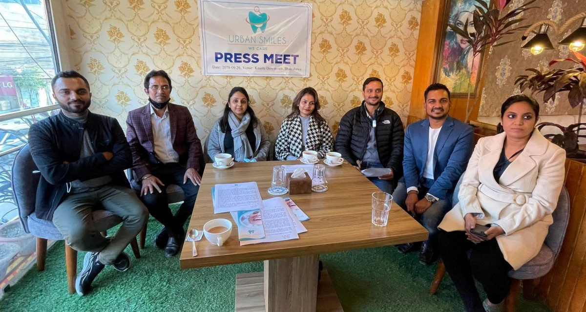 अर्बन स्माईल डेन्टर क्लिनिकले हरेक शनिबार  निशुल्क दांत परिक्षण गर्ने ।