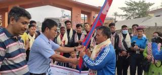 कराते खेलाडीहरु भारत प्रस्थान
