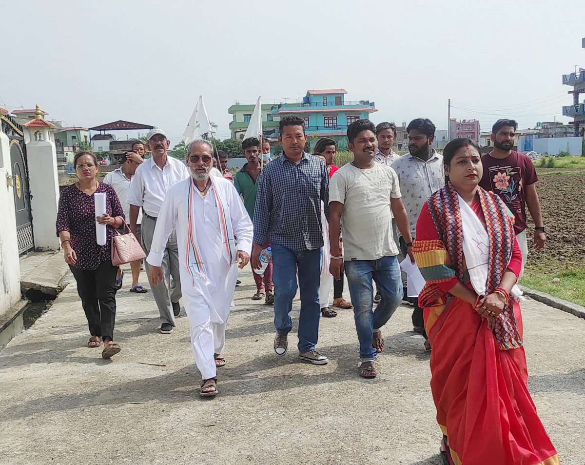 सिद्धार्थनगरमा राप्रपाको घरदैलो
