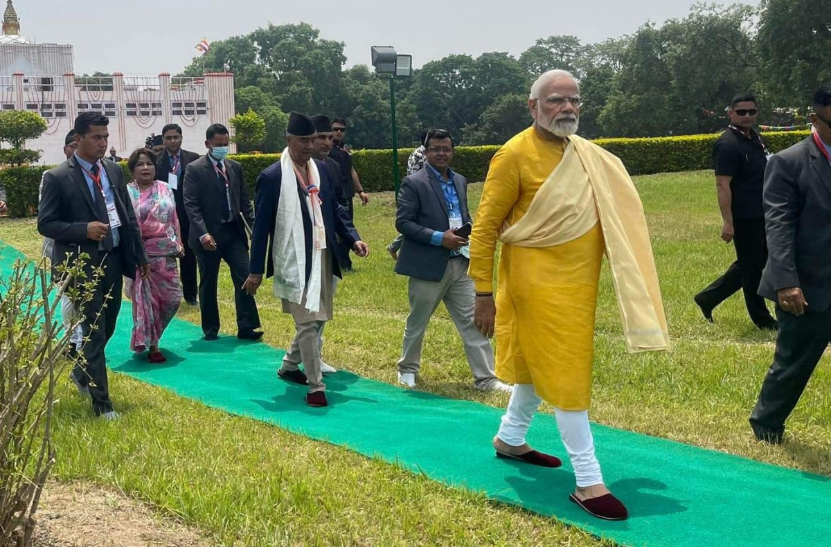 लुम्बिनीमा ‘चेयर फर बुद्धिस्ट स्टडिज’ स्थापना गर्ने दुई देशका प्रधानमन्त्रीको निर्णय