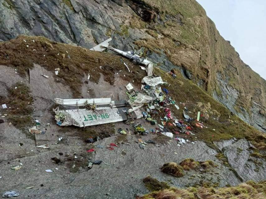 तारा एयर जहाज दुर्घटनाः १४ जनाको शव फेला, अन्यको खोजी जारी