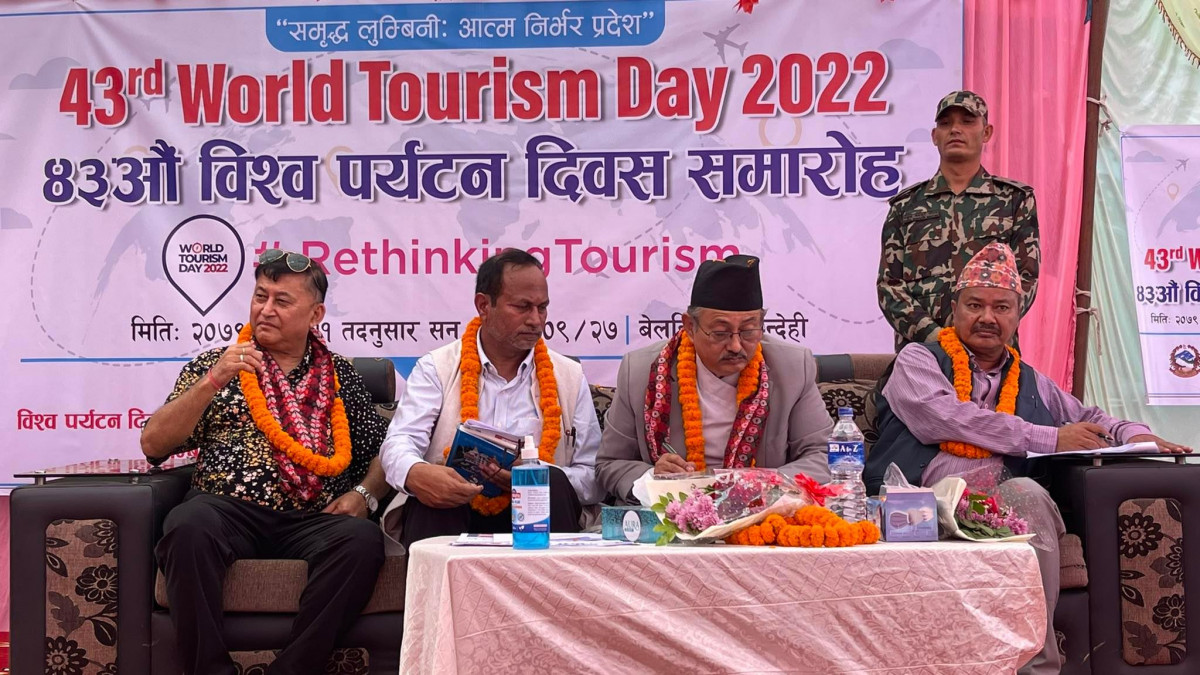 लुम्बिनीमा वेवारीसे बनेको बिधुतिय बस तत्काल संचालन गर्न गृहमन्त्री निर्देशन