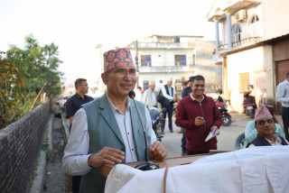 जनताले मुलुकको नेतृत्व एमालेलाई सुम्पिँदै छन् ःउपाध्यक्ष पौडेल