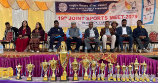 सामूहिक खेलकुद महोत्सवः छात्रछात्रा भलिबल उपाधि युनिक होम्स र मनकामनालाई