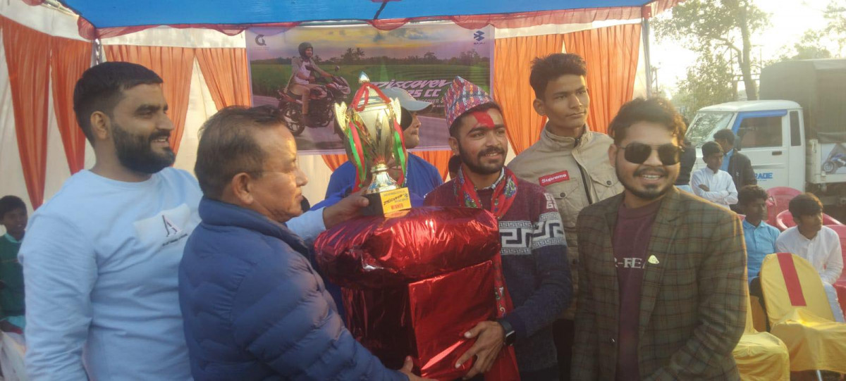 बजाज डिस्कभर माइलेज च्याम्पियन कन्टेस्ट लुम्बिनीमा सम्पन्न