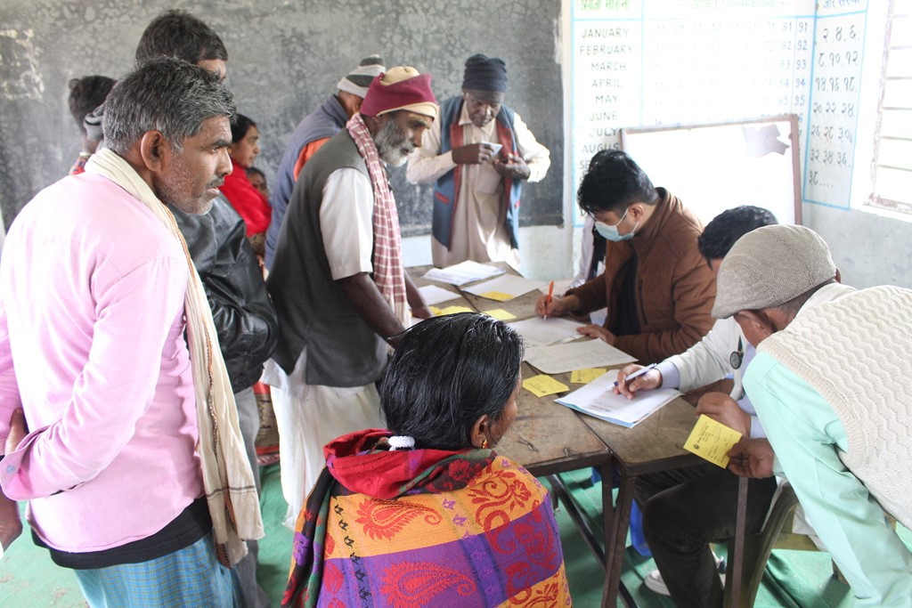 रोहिणीमा निःशुल्क स्वास्थ्य शिविर, ७६५ जना लाभान्वित