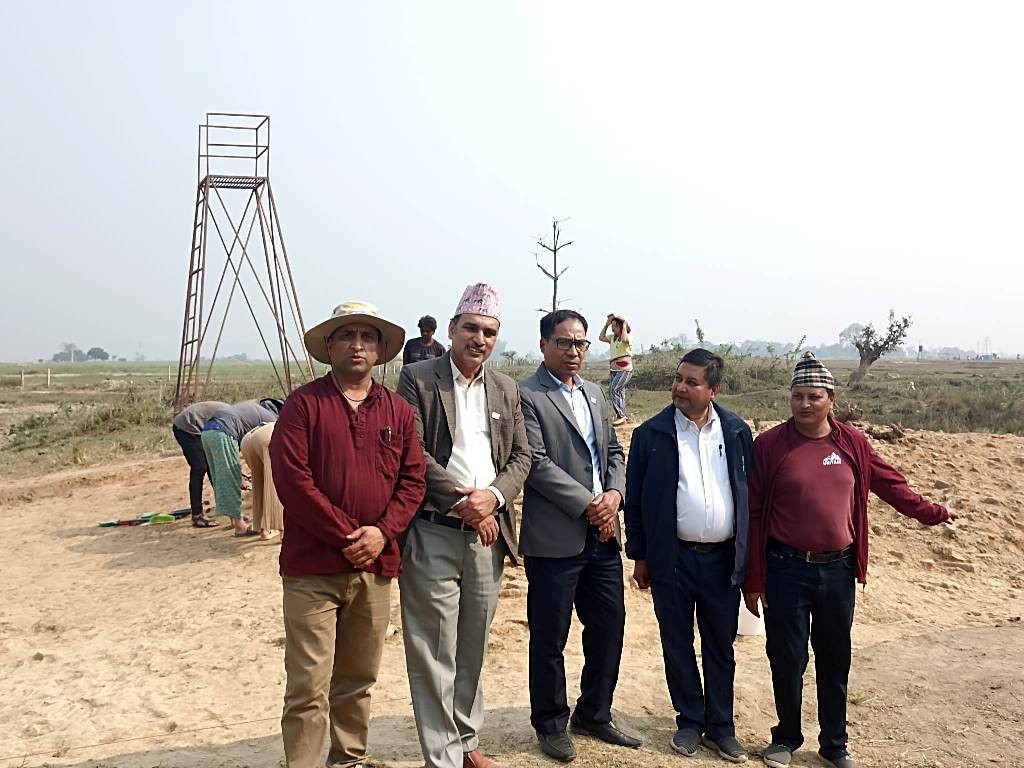 कपिलबस्तुका बुद्धस्थलको निरीक्षण