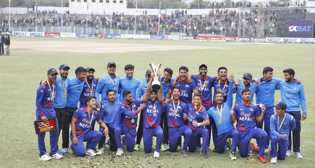 यूएईलाई हराउँदै एसिया कपमा नेपाल, भारत र पाकिस्तानसँग खेल्ने
