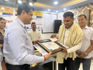 गुप्तालाई लायन्स सामाजिक पत्रकारिता पुरस्कार