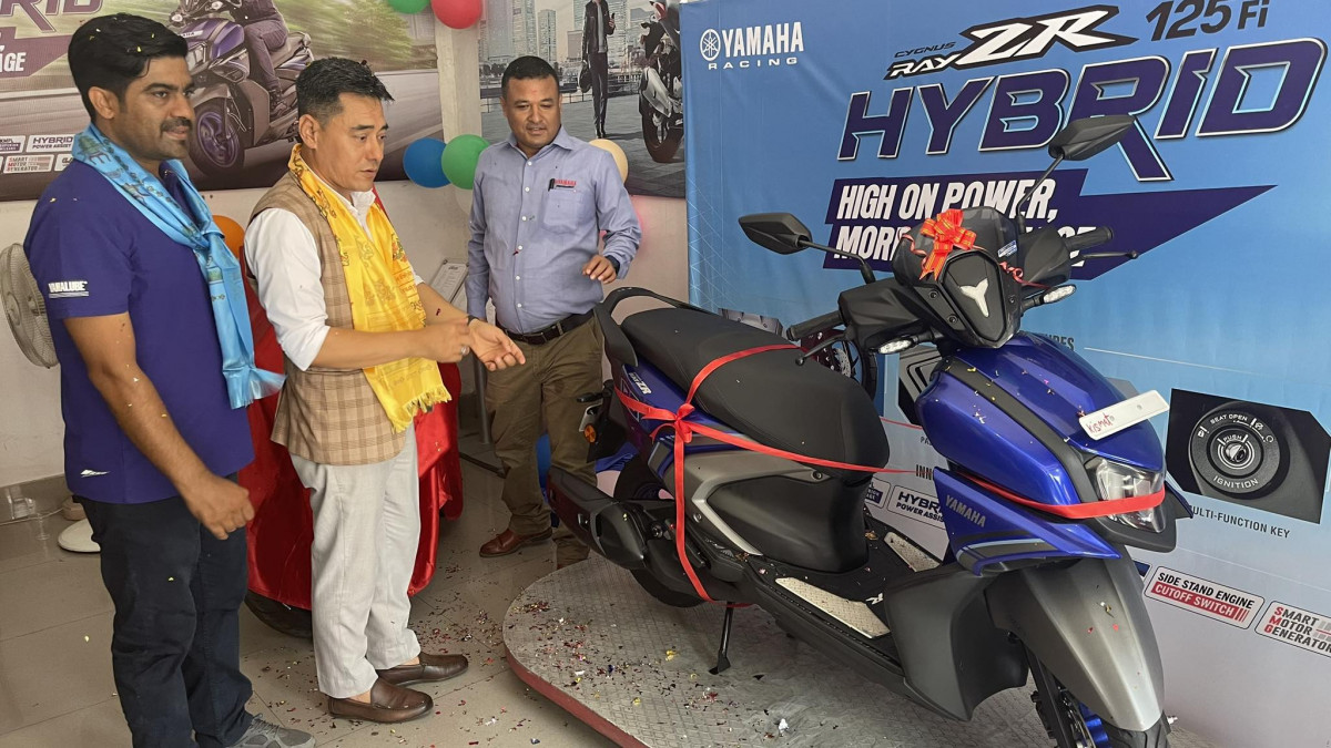 यमाहाको `हाइब्रिड’ स्कुटर बजारमा
