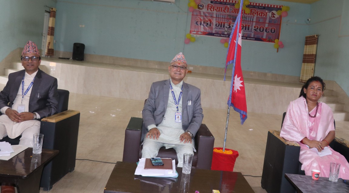 सियारीको नीति तथा कार्यक्रम  कृषि र पर्यटनलाई प्राथमिकता