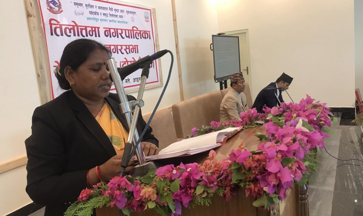 तिलोत्तमाले ल्यायो २ अर्ब ७३ करोडको बजेट