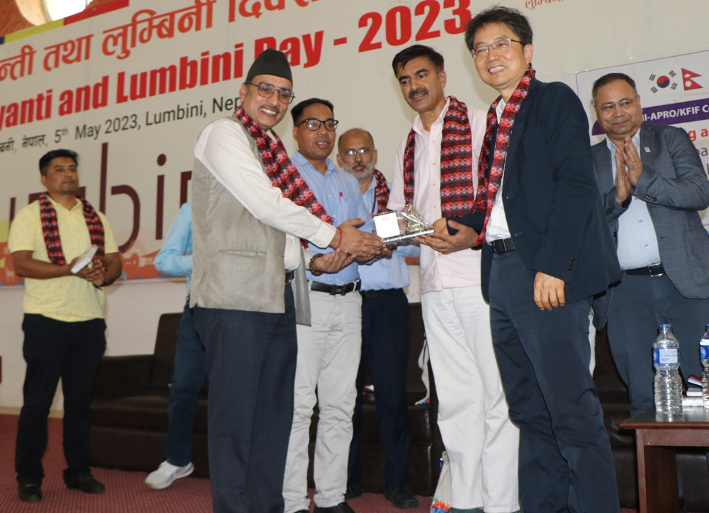 पर्यटकलाई लक्षित गरि लुम्बिनीमा स्मार्ट शौचालय निर्माण