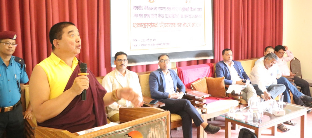 उपाध्यक्ष डा. लामाले भने –‘लुम्बिनी बनाउने सकल्प गरेको छु, सबैले सहयोग गर्नुहोस्’