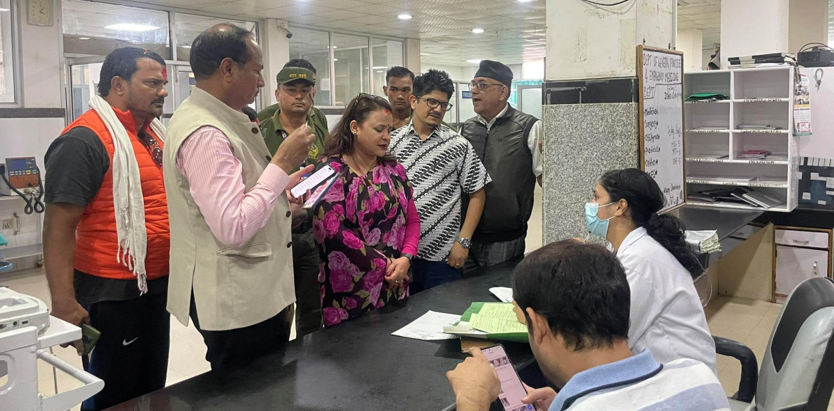 युसिएमएसमा सिद्धार्थनगरको अनुगमन स् तत्काल सेवा सुचारु गर्न आग्रह