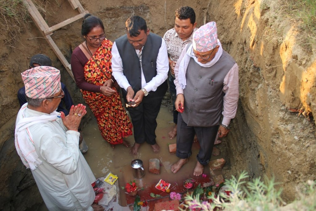 सियारी ४ मा सुबिधा सम्पन्न वडा कार्यालय बन्दै