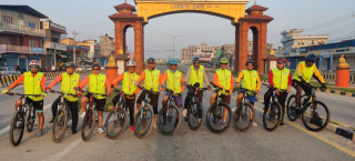लुम्बिनीको पर्यटन प्रबर्द्धनका लागी साईकल सिटी भैरहवाले हरेक बर्ष “बुद्ध ज्ञान साईकल यात्रा“ गर्ने