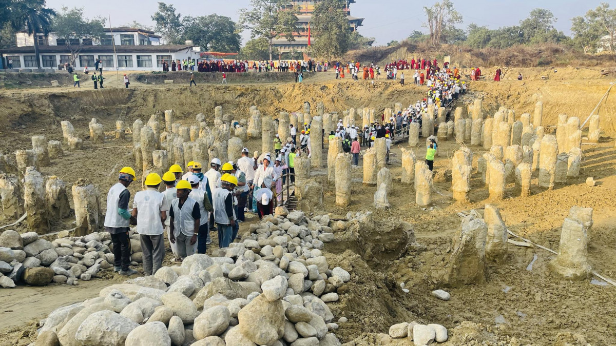 लुम्बिनीमा ५ अर्ब लागतको विश्व शान्ति धाम निर्माण पुनः शुरु
