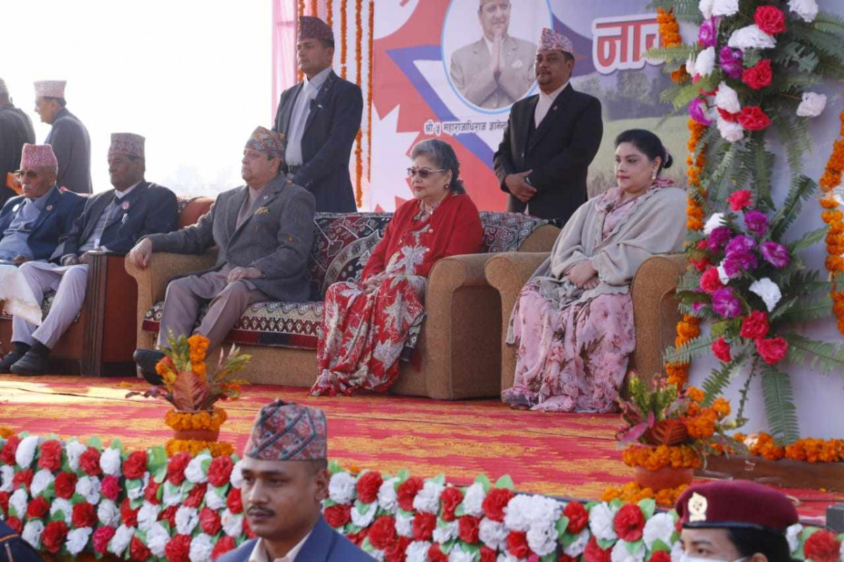 पूर्व राजा ज्ञानेन्द्रलाई भैरहवामा नागरिक अभिनन्दन , विगतको सबै दुःख बिर्सिन र घृणाको आगो मिलेर निभाउन आग्रह