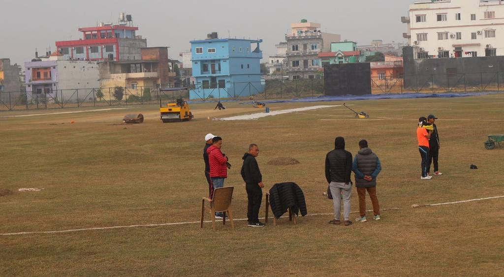 राजधानी बाहीर भैरहवामा प्रधानमन्त्री कप पुरुष क्रिकेट प्रतियोगिता हुँदै , तयारी पुरा