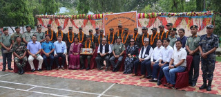 सशस्त्र प्रहरीद्धारा लुम्बिनी साँस्कृतिकका नगर प्रहरीलाई अधारभूत तालिम प्रदान