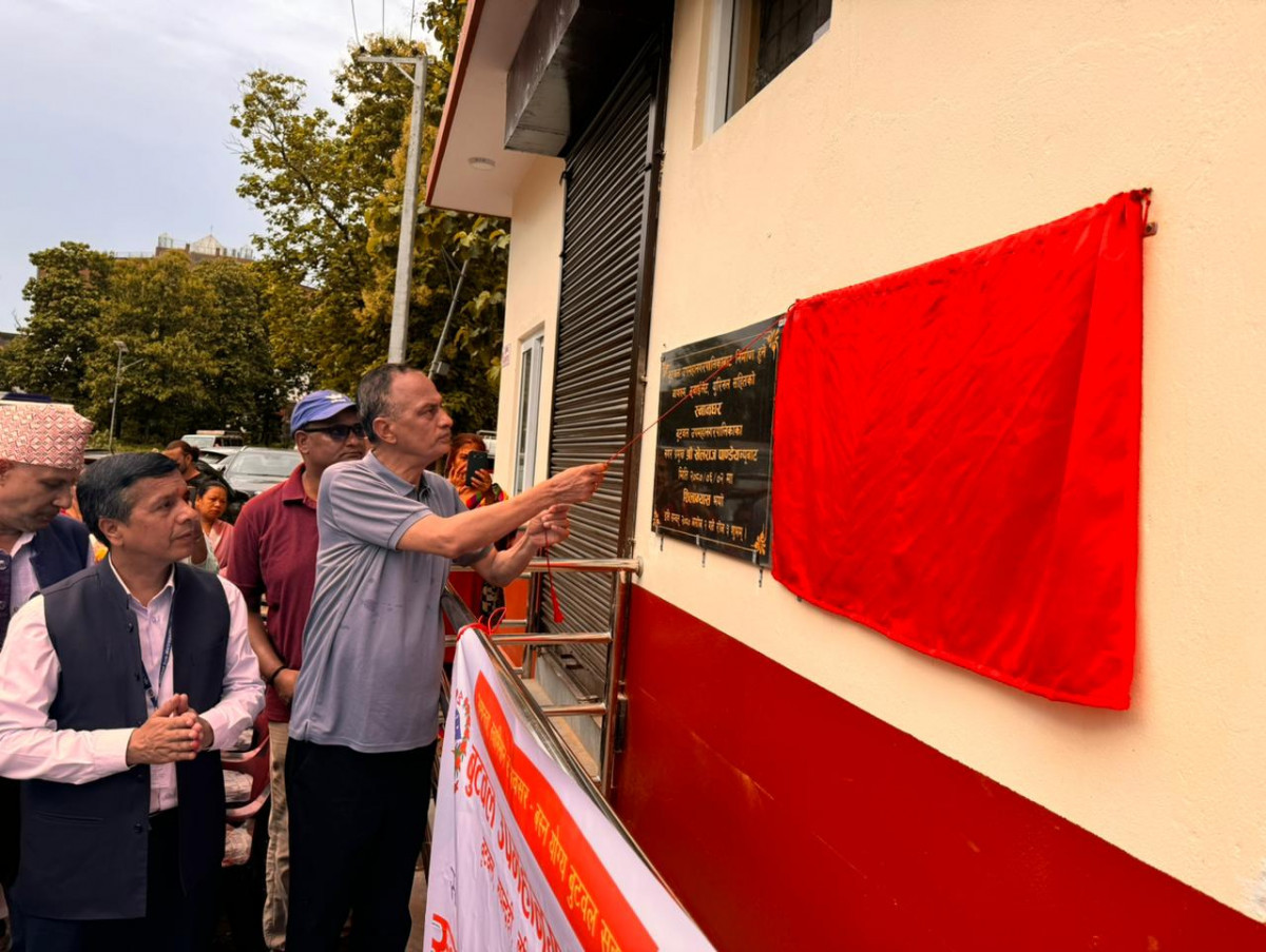 बुटवल बसपार्कमा सुविधासम्पन्न स्नान गृह सञ्चालनमा