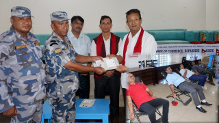 उद्योग व्यापार संगठन रुपन्देहीद्वारा रक्तदान