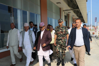 पर्यटन मन्त्री पाण्डेद्धारा विमानस्थलको निरीक्षण, बुद्धजन्मस्थल नै विमानस्थल चल्ने आधार भएको भनाई