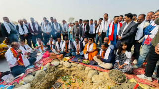 रोहिणी गाउँपालिकामा १५ शैयाको सुविधा सम्पन्न अस्पताल भवनको शिलान्यास