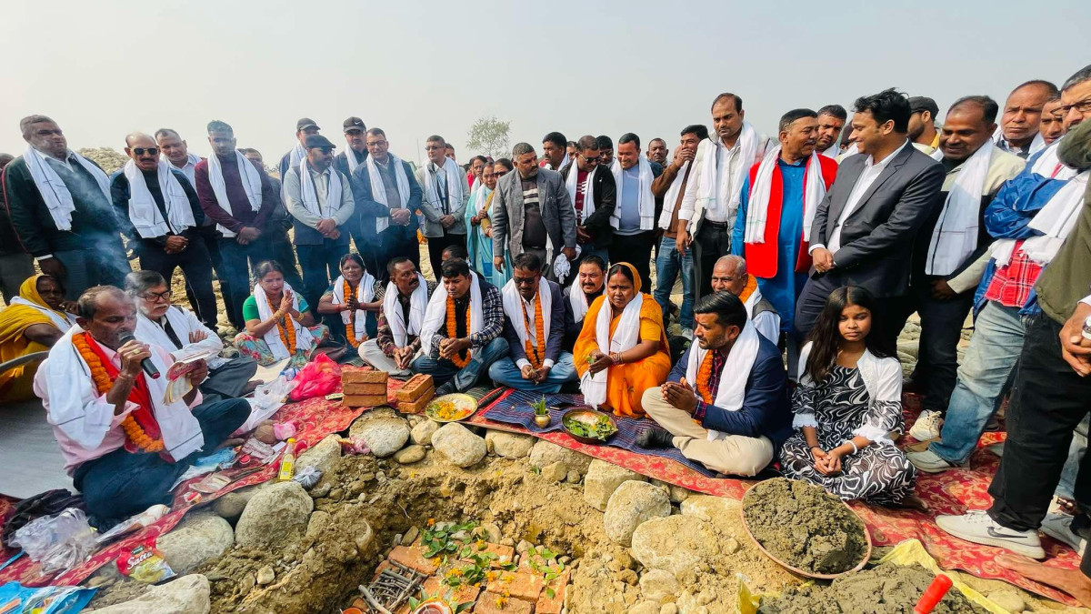 रोहिणी गाउँपालिकामा १५ शैयाको सुविधा सम्पन्न अस्पताल भवनको शिलान्यास